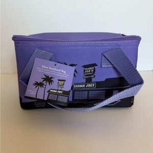 🆕 Trader Joe’s mini Purple Insulated Bag